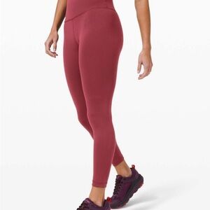 Lululemon wunder train high rise 25” legging